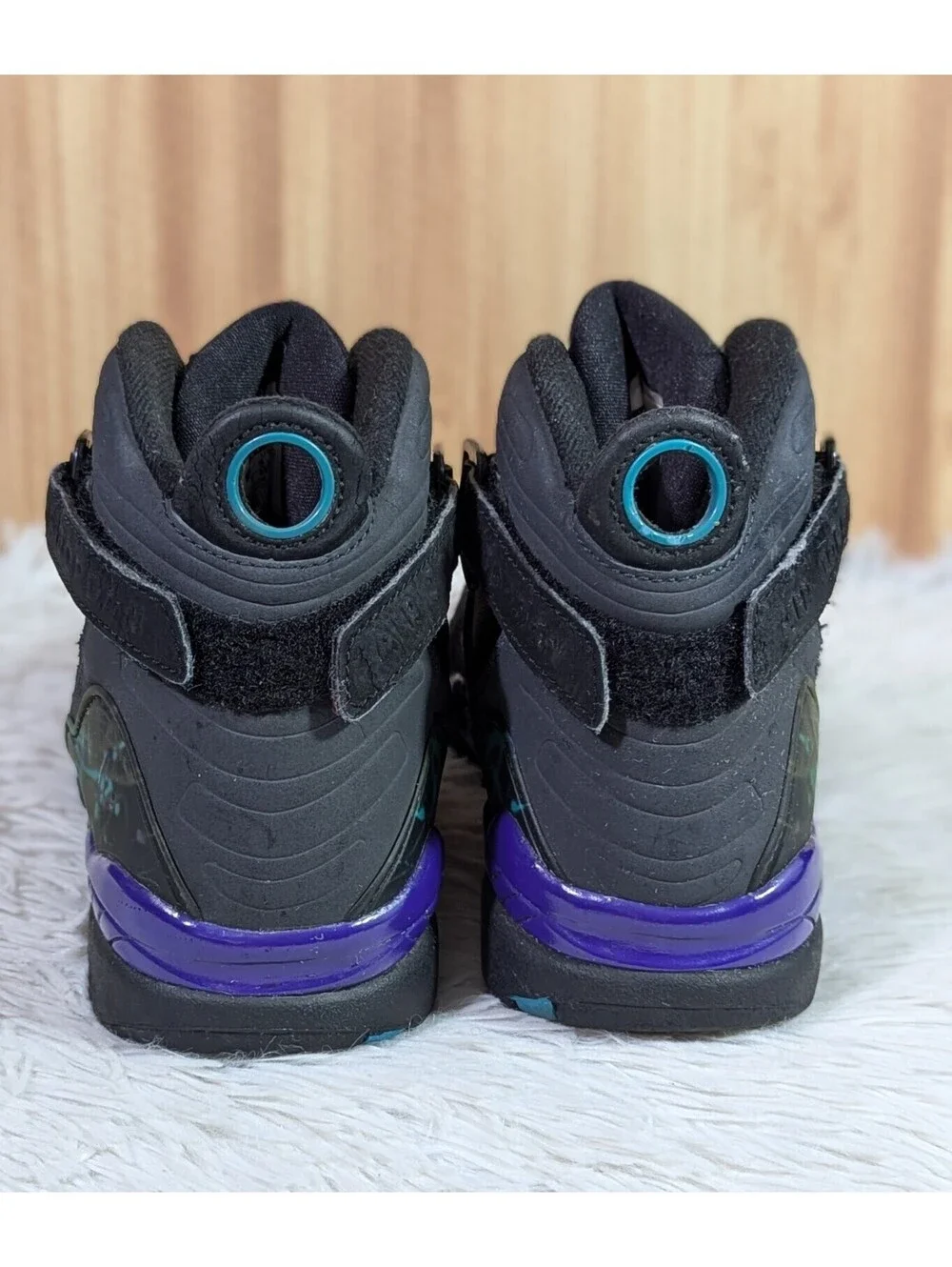 Size 6 - Air Jordan 8.0 Aqua - 467807-009